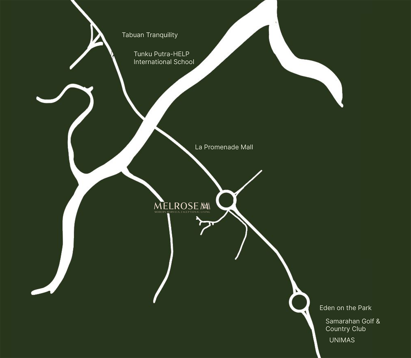 Jalan Dogan Location Map